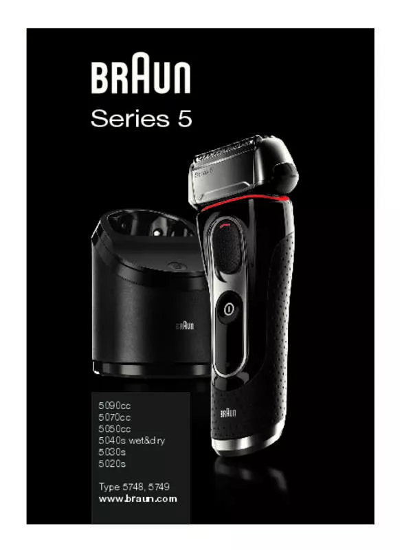 Mode d'emploi BRAUN 5040WD