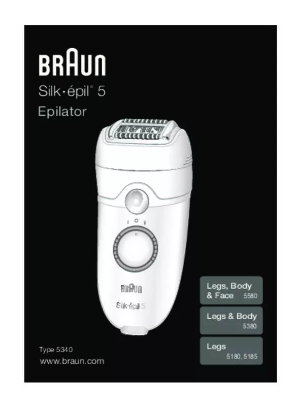 Mode d'emploi BRAUN SILK EPIL 5 5185-N