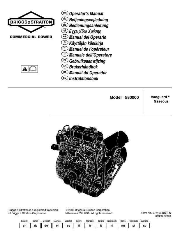 Mode d'emploi BRIGGS & STRATTON 436777