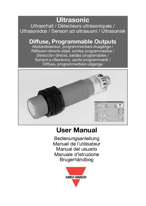 Mode d'emploi CARLO GAVAZZI UA 30 CLD