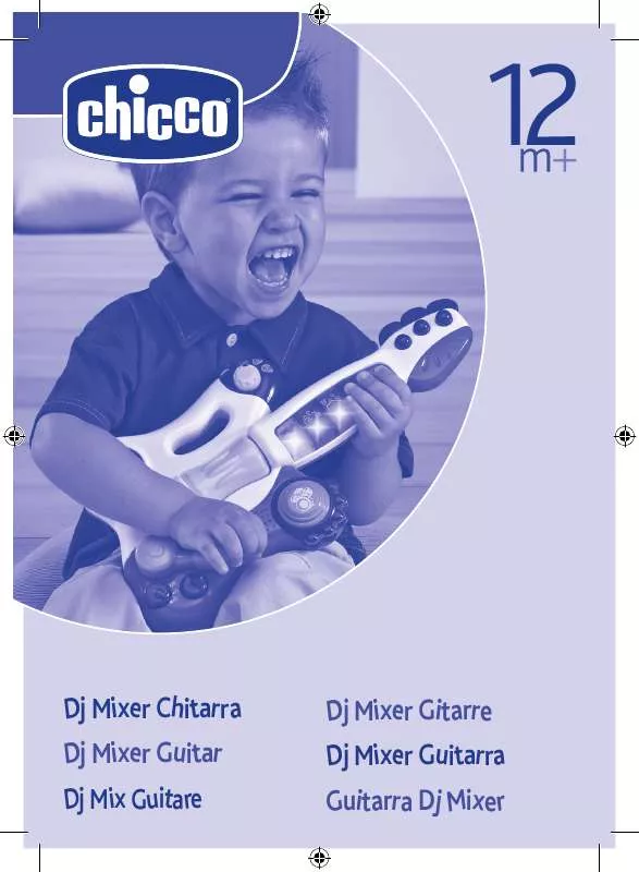 Mode d'emploi CHICCO DJ MIXER GUITAR