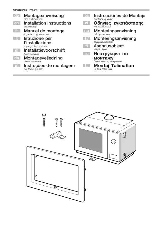 Mode d'emploi CONSTRUCTA 3WGB2534