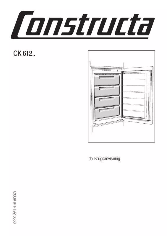 Mode d'emploi CONSTRUCTA CE61243