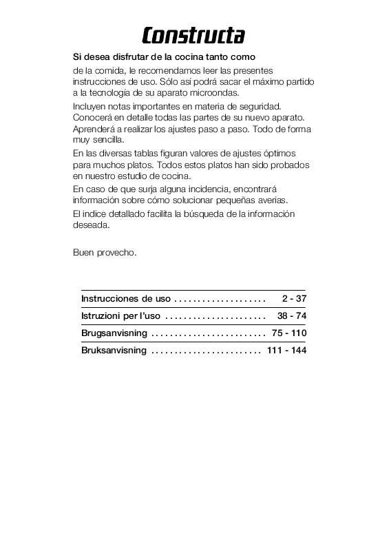 Mode d'emploi CONSTRUCTA CN151150