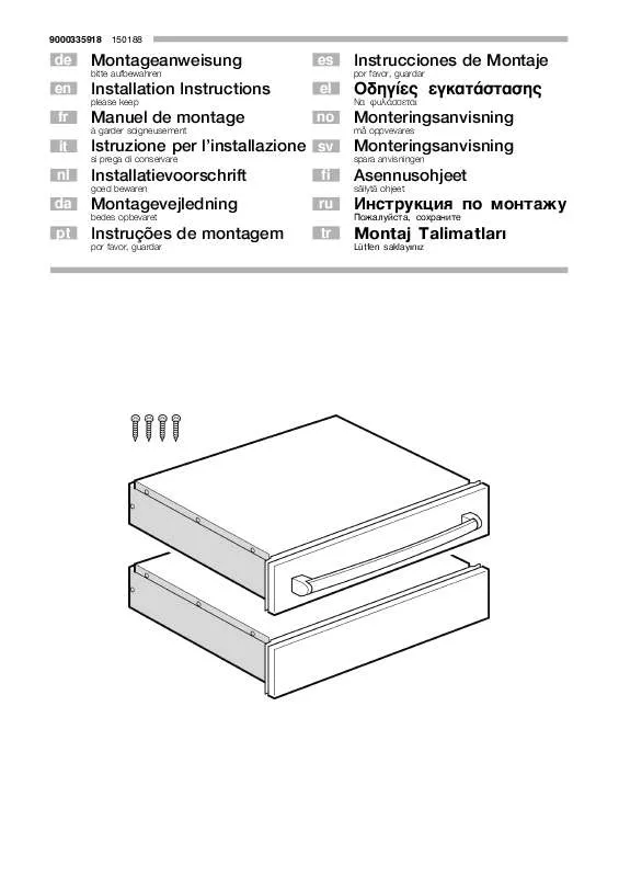 Mode d'emploi CONSTRUCTA HSC140650