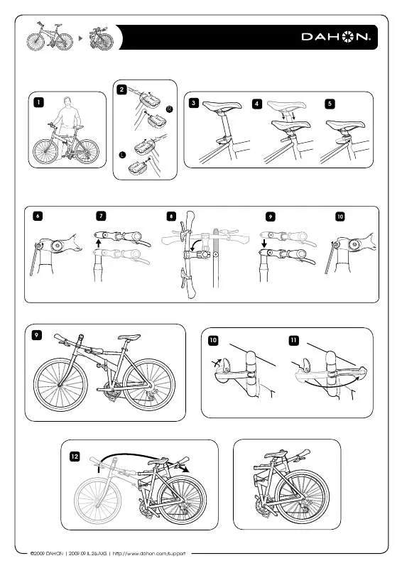 Mode d'emploi DAHON 26AXS