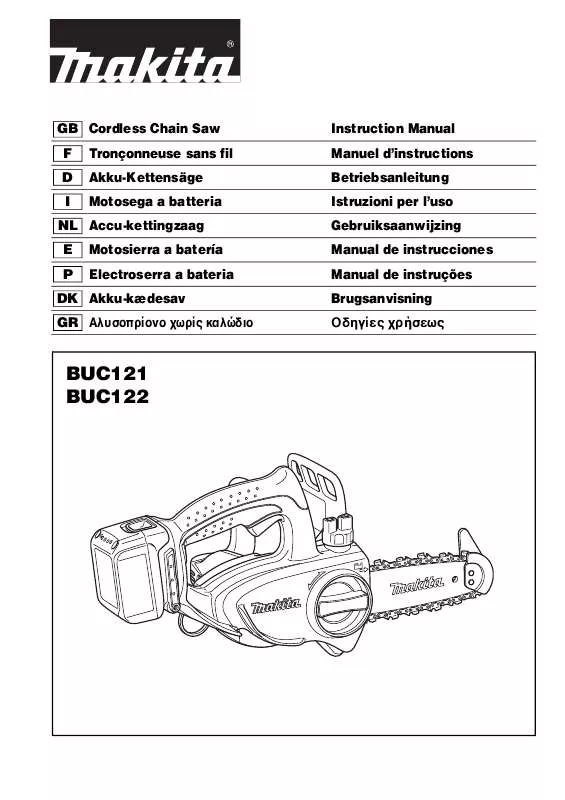 Mode d'emploi DOLMAR BUC122