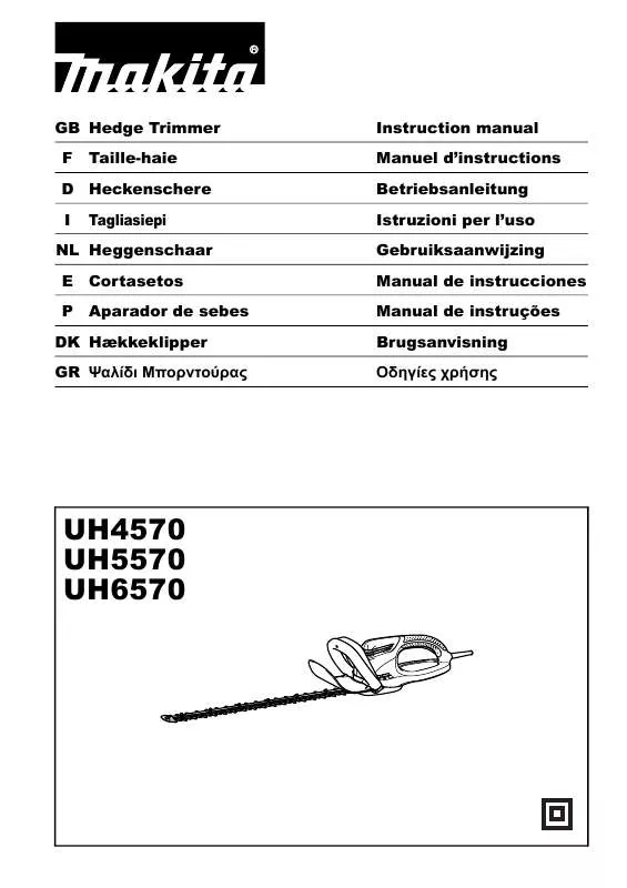 Mode d'emploi DOLMAR UH6570