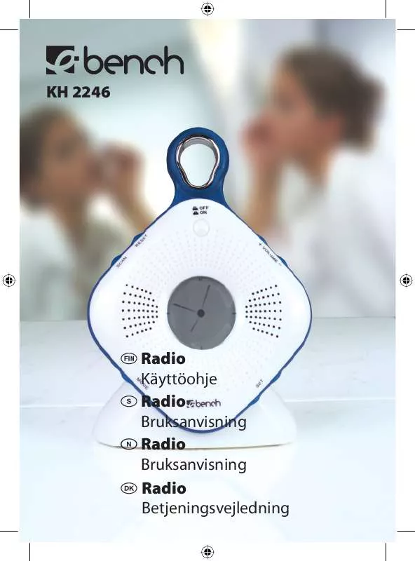 Mode d'emploi EBENCH KH 2246 ANALOGUE FM RADIO