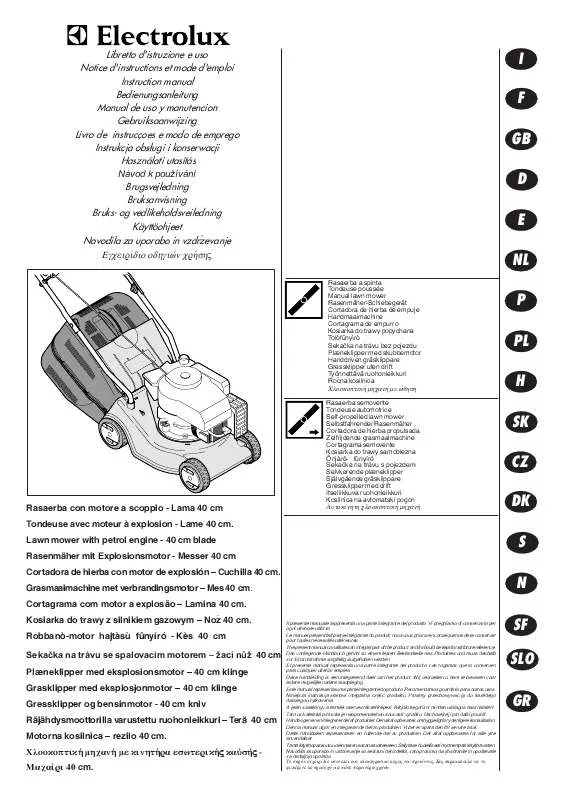 Mode d'emploi FLYMO LC400 PD