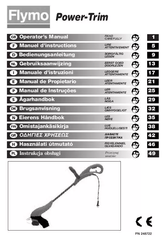 Mode d'emploi FLYMO POWER TRIM 500