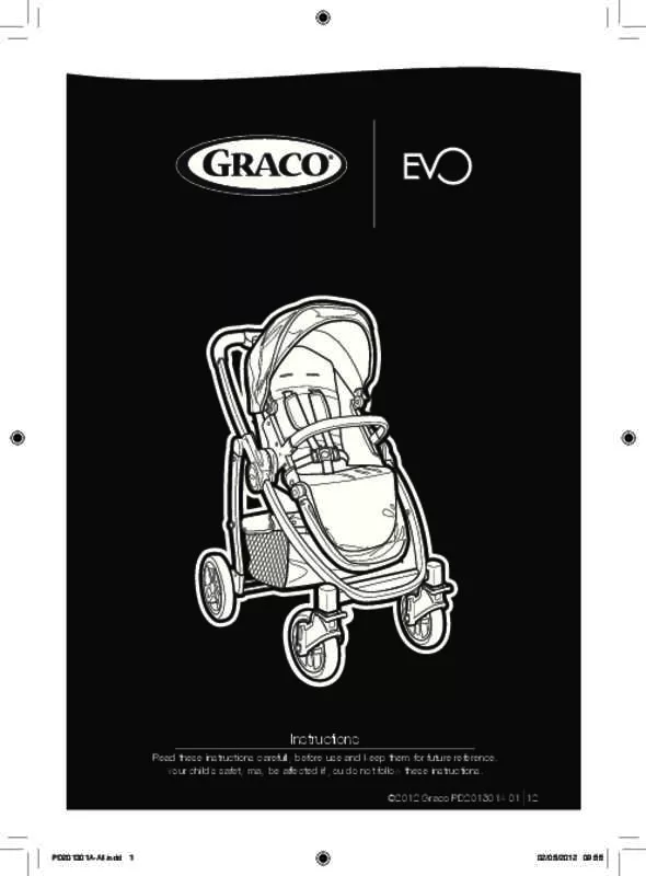 Mode d'emploi GRACO EVO TS