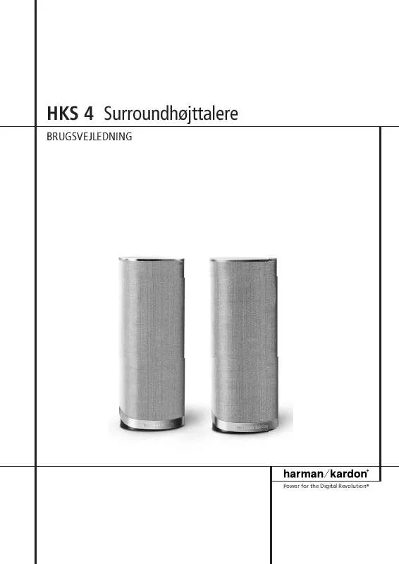 Mode d'emploi HARMAN KARDON HKS 4 [HKS 4/230]