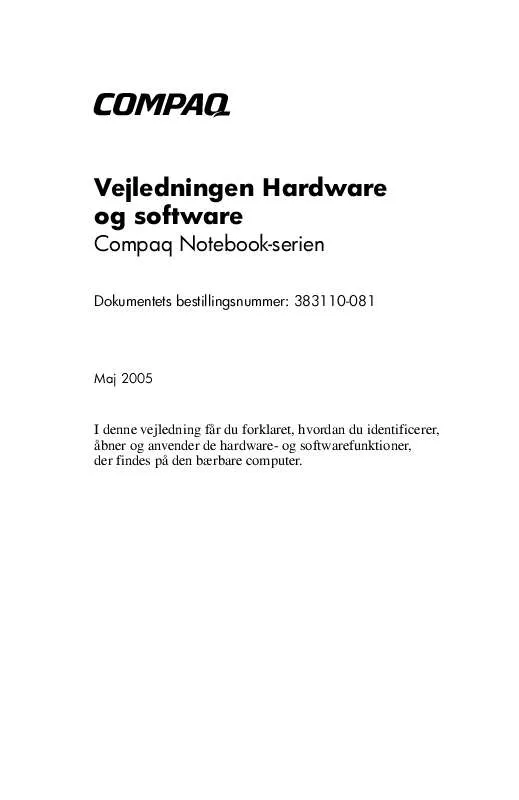 Mode d'emploi HP COMPAQ PRESARIO M2010EA