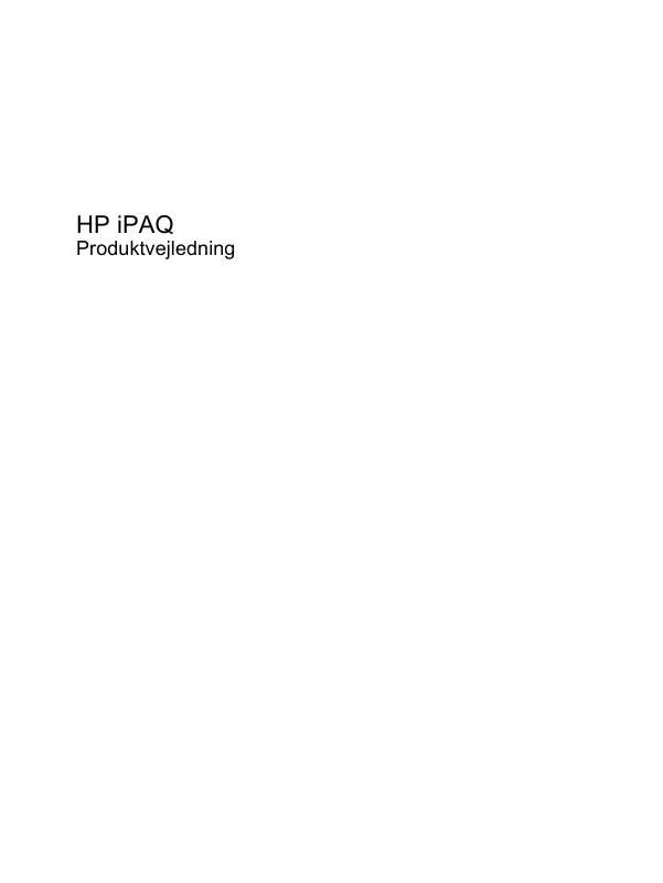 Mode d'emploi HP IPAQ 610 BUSINESS NAVIGATOR