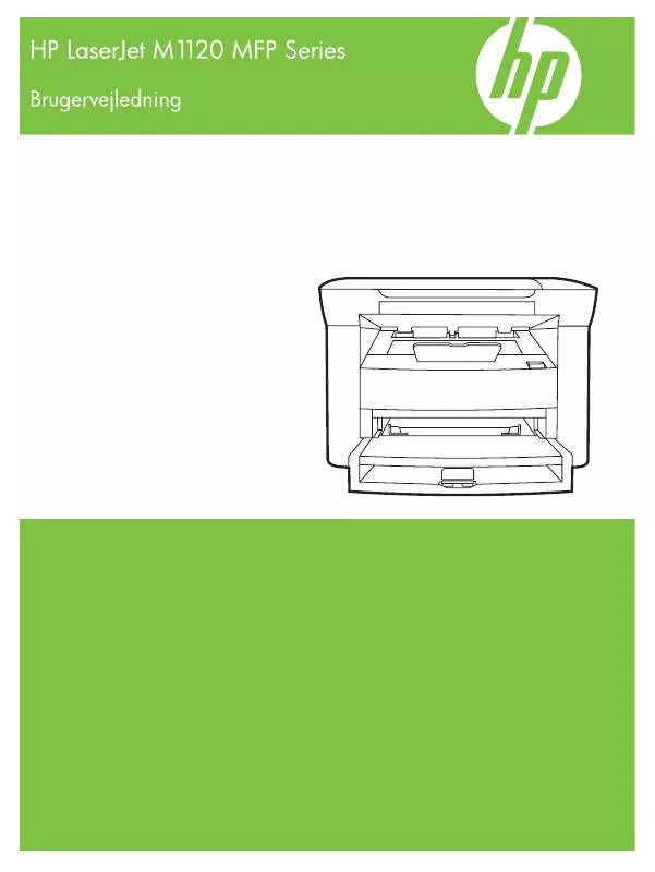 Mode d'emploi HP LASERJET M1120