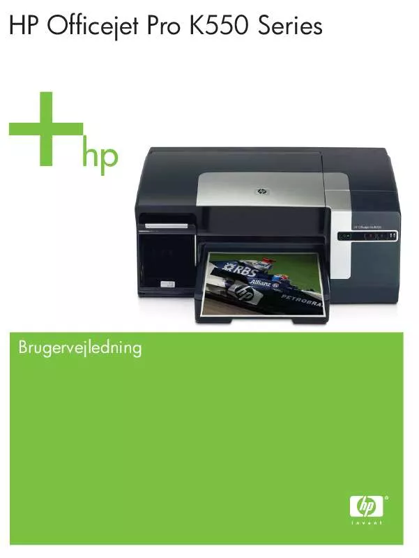 Mode d'emploi HP OFFICEJET PRO K550DTN