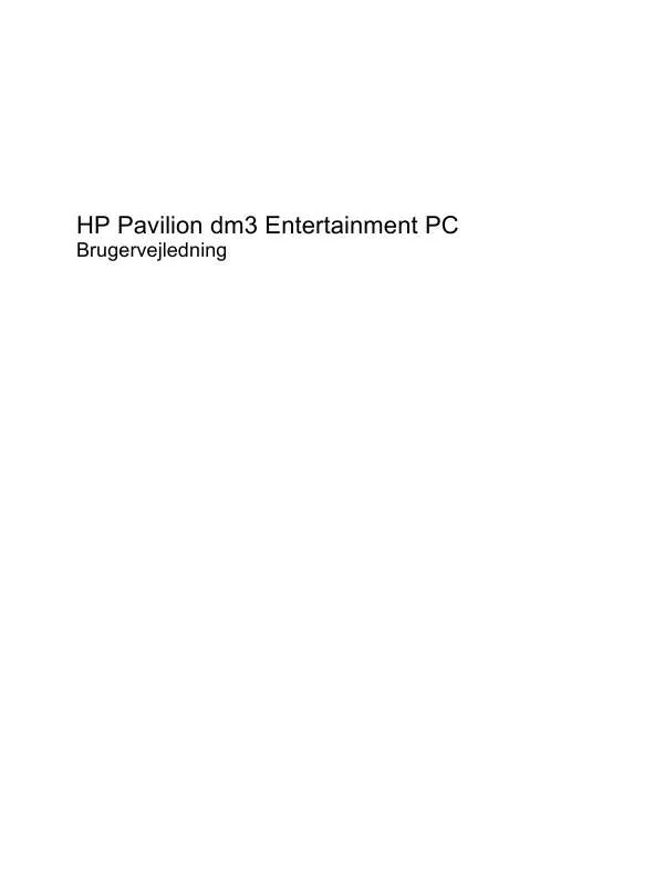 Mode d'emploi HP PAVILION DM3-1030SA