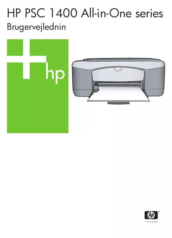 Mode d'emploi HP PSC 1400 ALL-IN-ONE