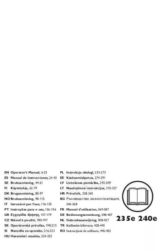 Mode d'emploi HUSQVARNA 235E