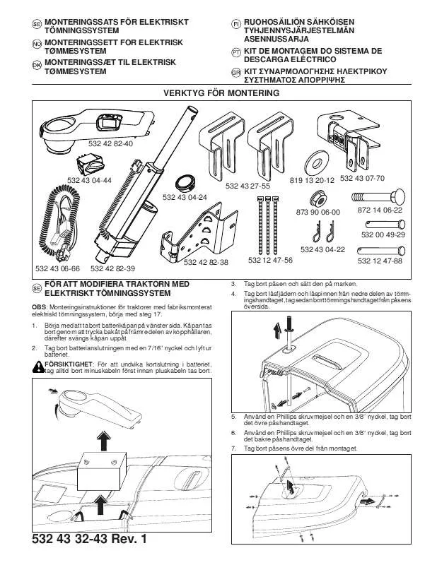 Mode d'emploi HUSQVARNA 532429656