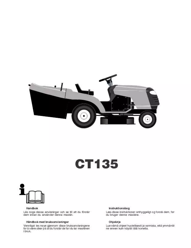 Mode d'emploi HUSQVARNA CT135