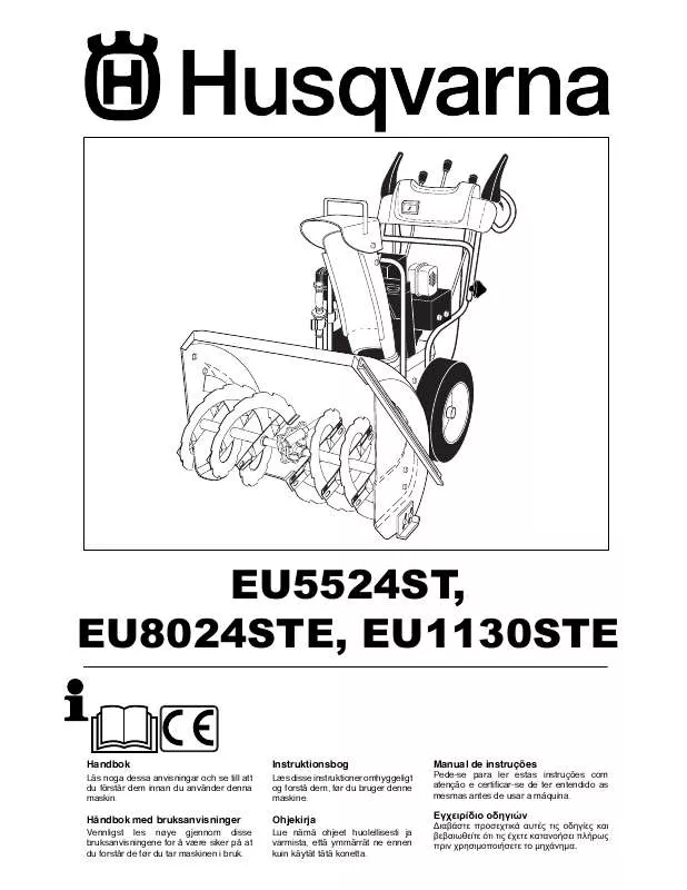 Mode d'emploi HUSQVARNA EU1130STE