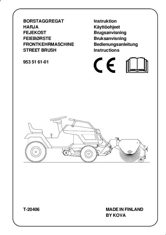 Mode d'emploi HUSQVARNA FEJEKOST