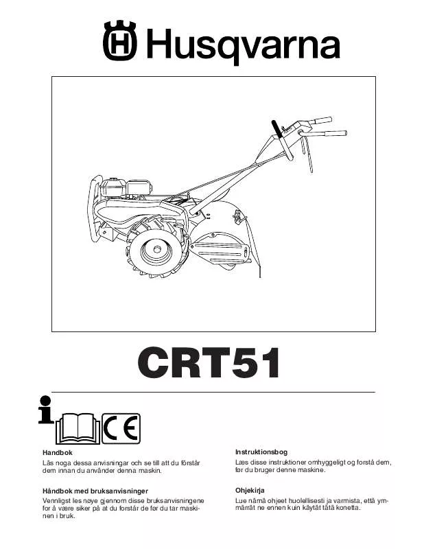 Mode d'emploi HUSQVARNA HECRT51