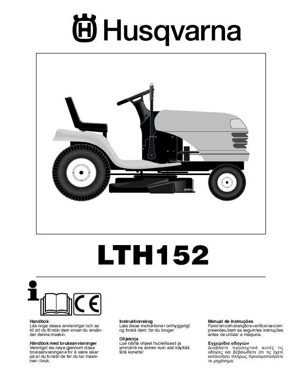 Mode d'emploi HUSQVARNA LTH152