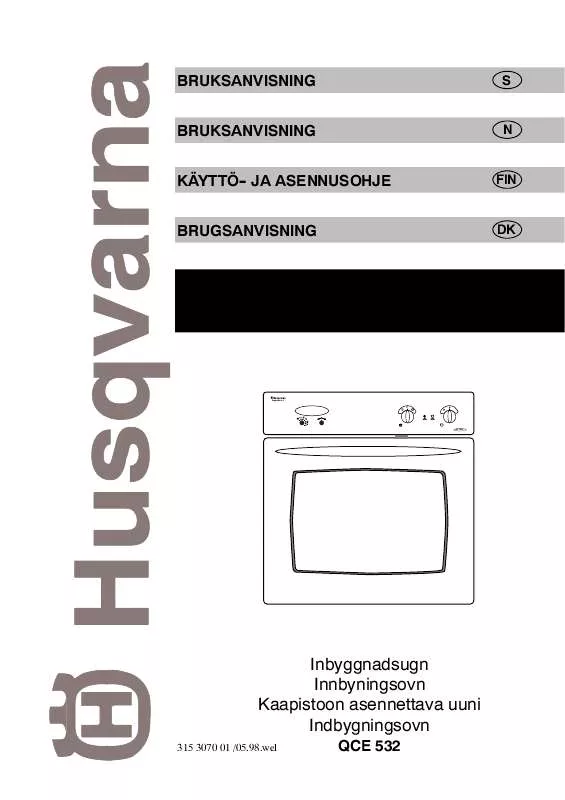 Mode d'emploi HUSQVARNA QCE530W