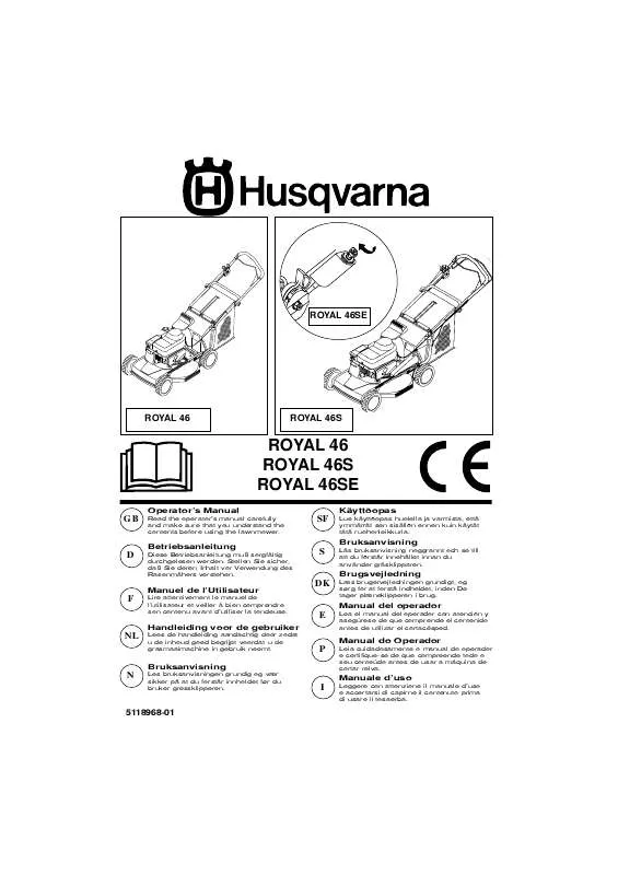 Mode d'emploi HUSQVARNA ROYAL 46 S