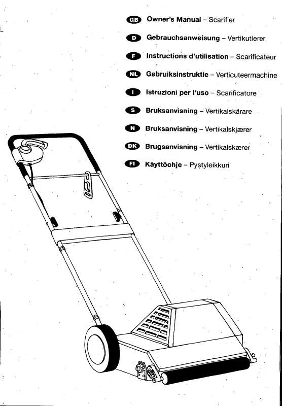 Mode d'emploi HUSQVARNA V1100