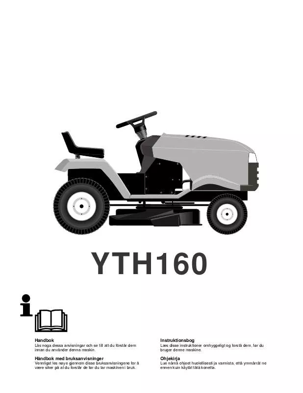 Mode d'emploi HUSQVARNA YTH 160