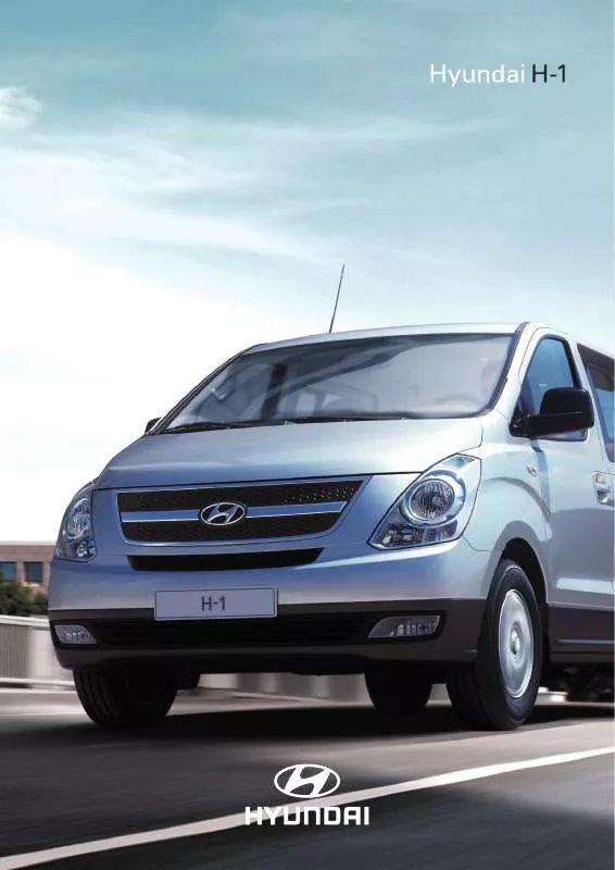 Mode d'emploi HYUNDAI H-1