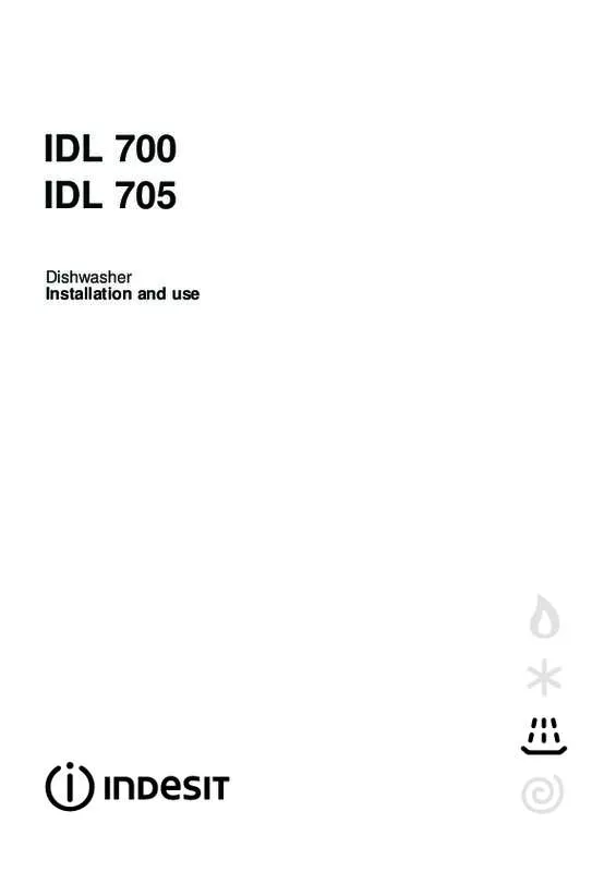 Mode d'emploi INDESIT IDL705