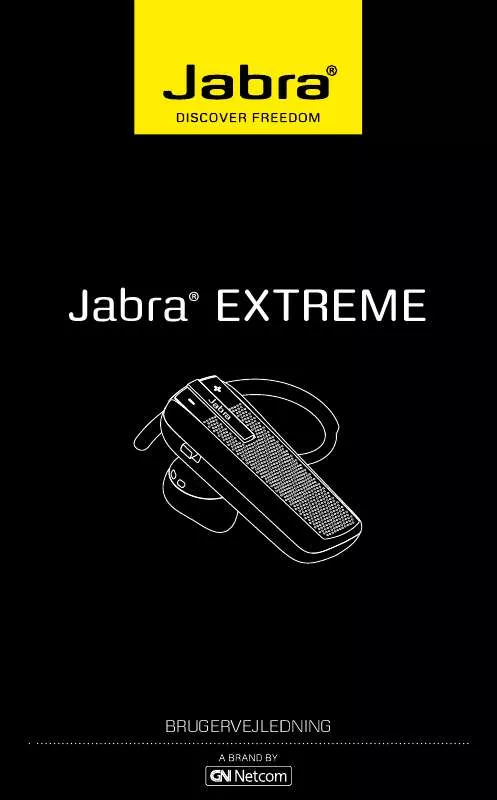 Mode d'emploi JABRA EXTREME