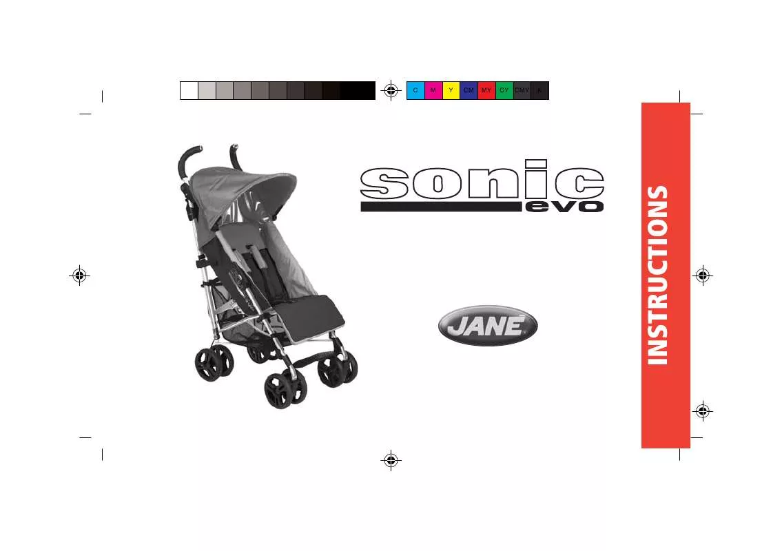 Mode d'emploi JANE SONIC EVO