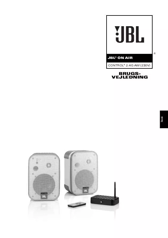 Mode d'emploi JBL ON AIR CONTROL 2.4G AW (220-240V)