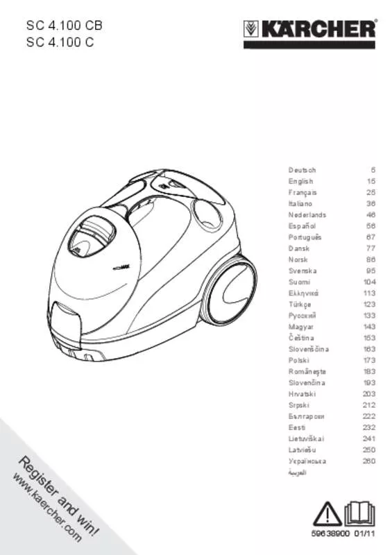 Mode d'emploi KARCHER SC 4.100 CB