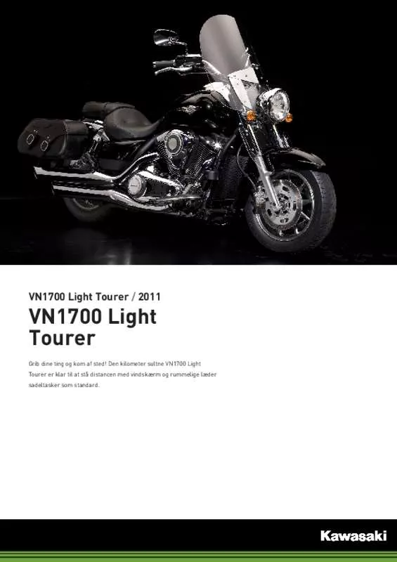 Mode d'emploi KAWASAKI VN 1700 LIGHT TOURER