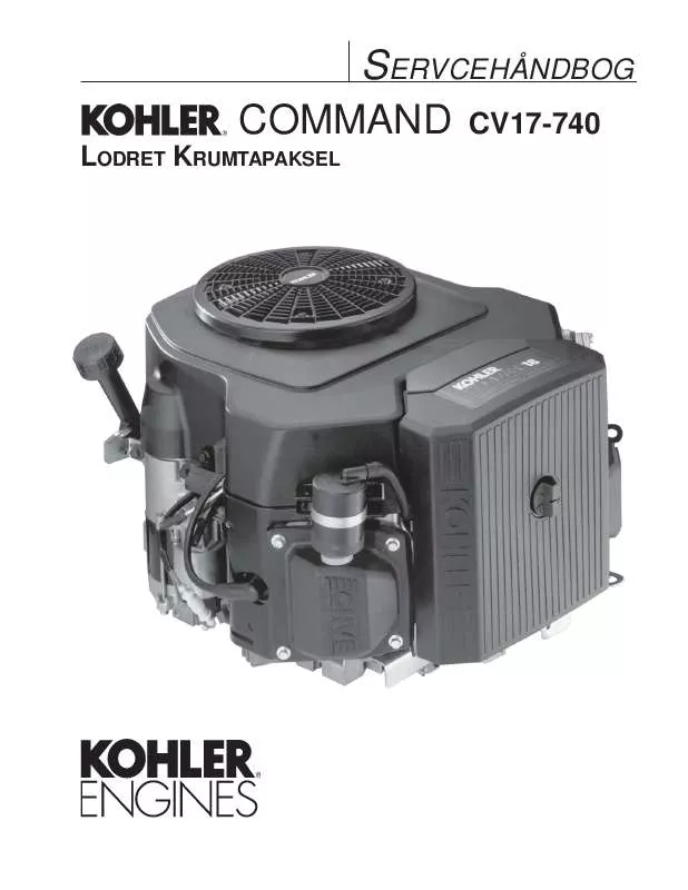 Mode d'emploi KOHLER CV17