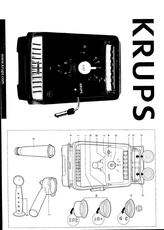 Mode d'emploi KRUPS XP4000 CZ.1