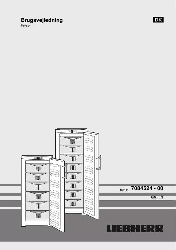 Mode d'emploi LIEBHERR GN 3613 COMFORT NOFROST