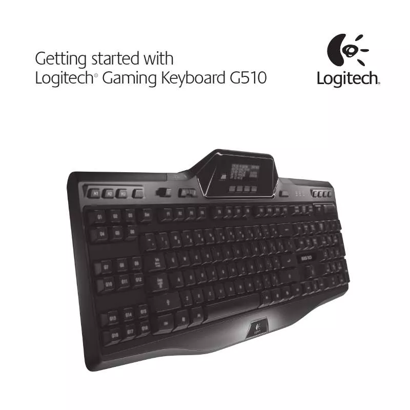 Mode d'emploi LOGITECH G510