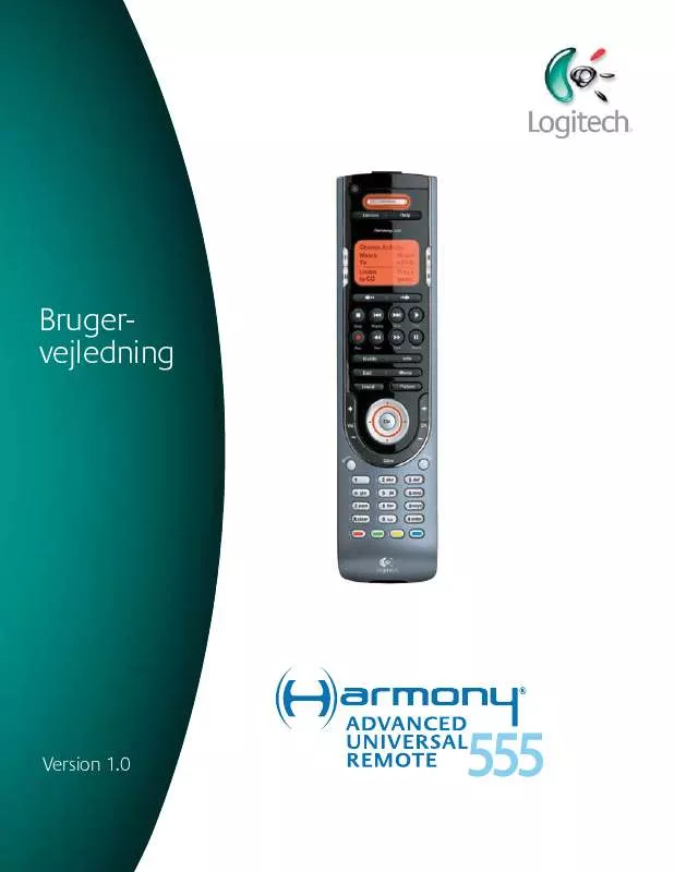 Mode d'emploi LOGITECH HARMONY 555