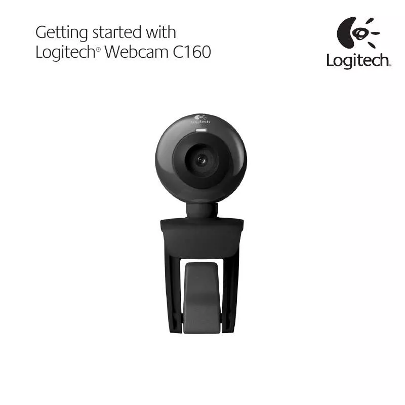 Mode d'emploi LOGITECH C160