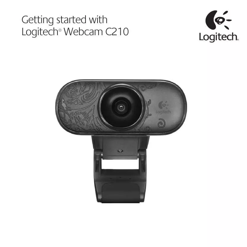 Mode d'emploi LOGITECH C210