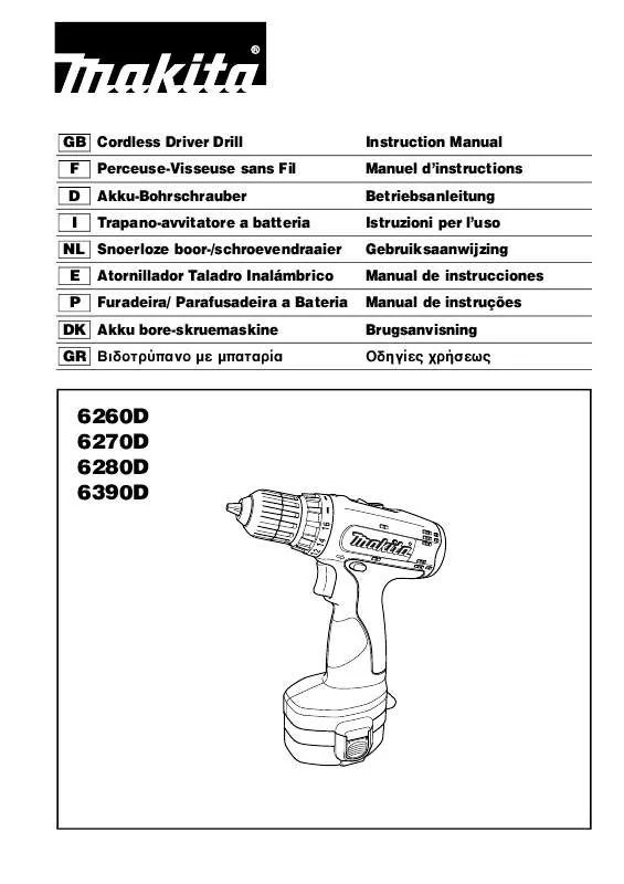 Mode d'emploi MAKITA 6270D