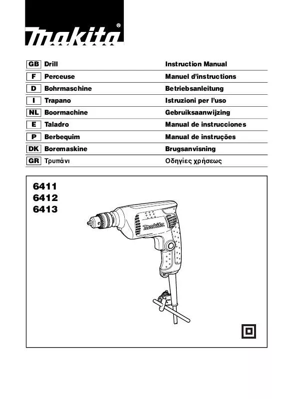 Mode d'emploi MAKITA 6413